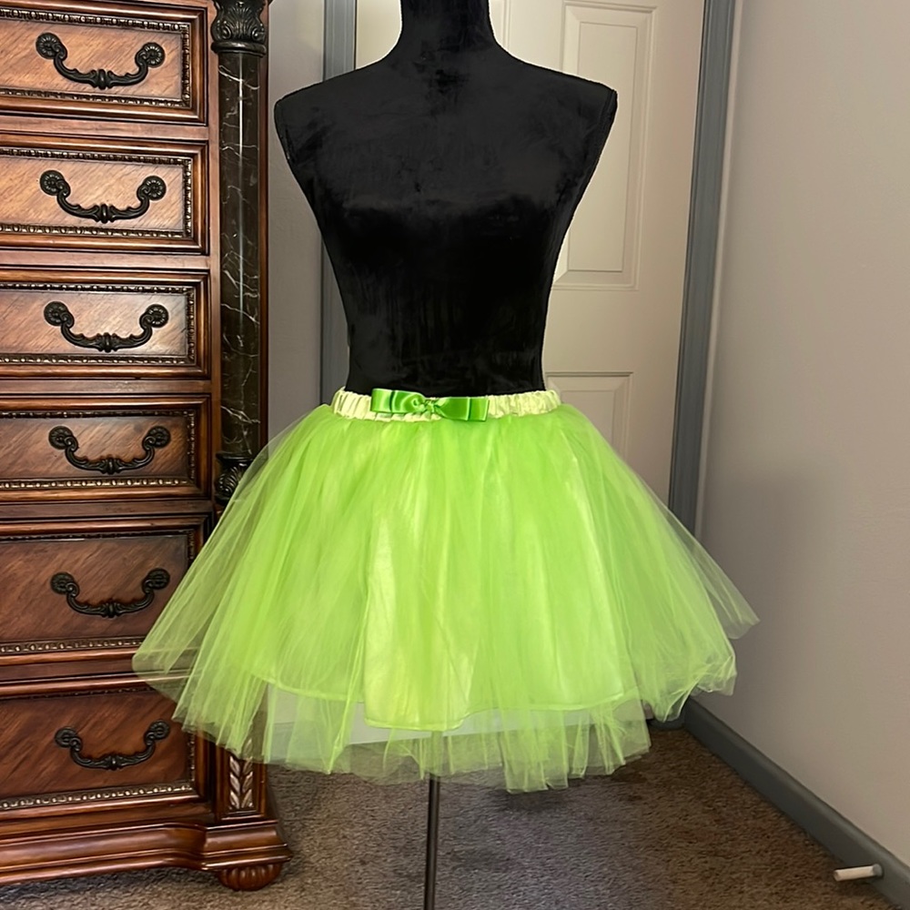 NEW Tulle neon green TUTU made by me 💕 OS